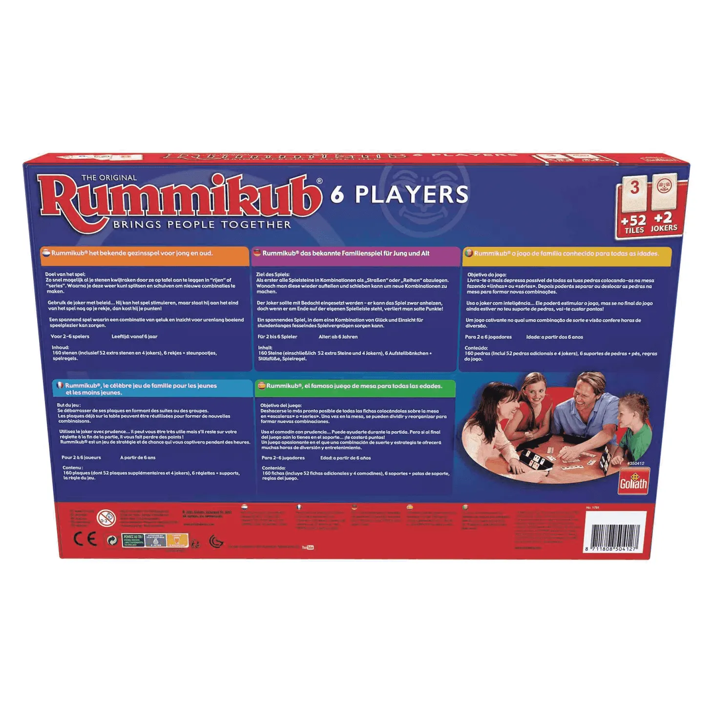 Rummikub Original 6 Jugadores