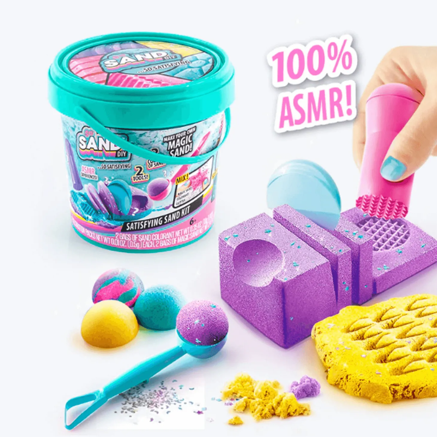 Satisfying So Sand Arena Mágica Cubo