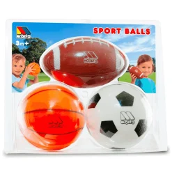 Set 3 Pelotas De Deporte Molto