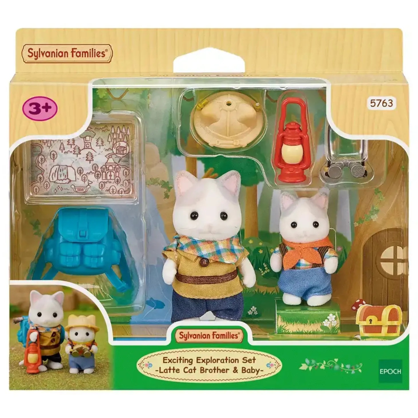 Set de Exploradores Hermanos Gato Latte – Sylvanian Families