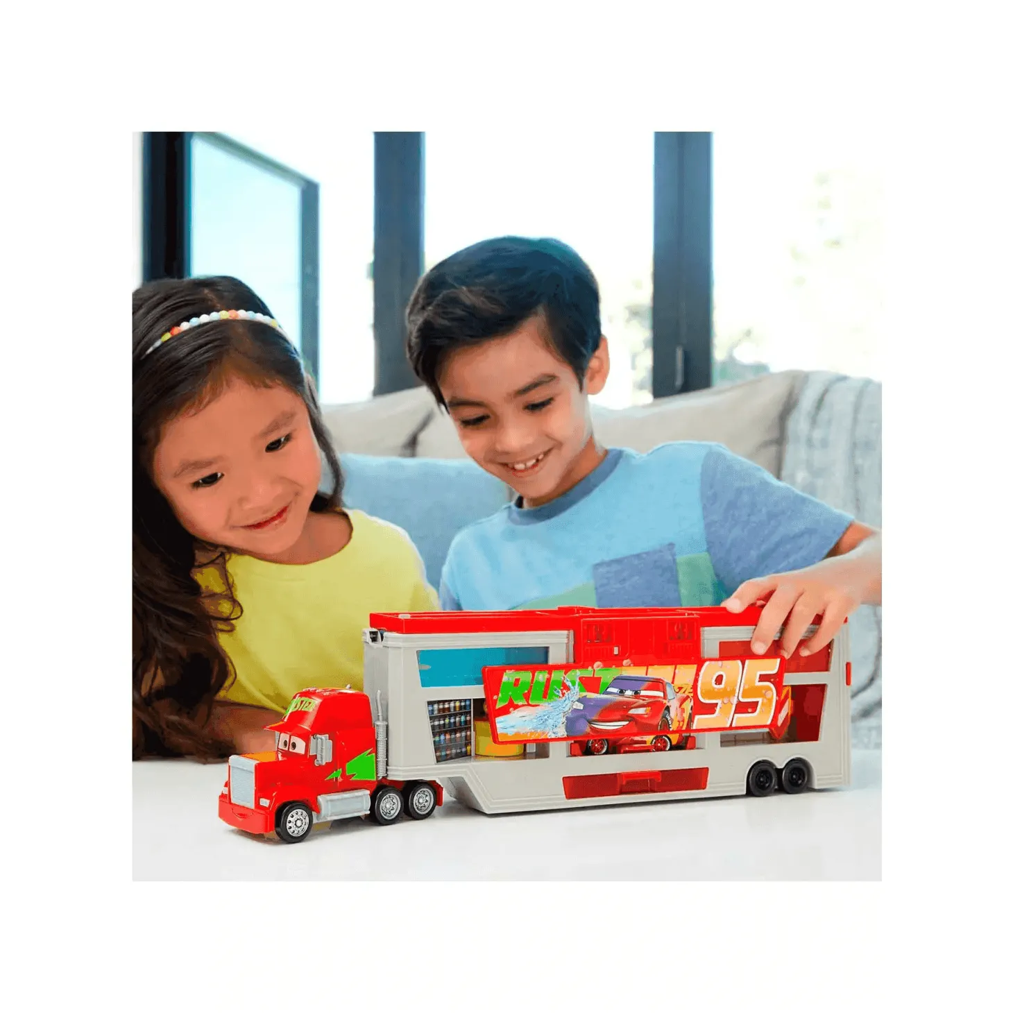 Set de Juego Disney Pixar Colour Changers Mobile Paint Shop Mack