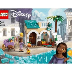 Set de juguetes de construcción LEGO | Disney 43223 Asha en la Ciudad de Rosas 154 piezas