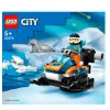 Set de juguetes de construcción LEGO City 60376 Exploradores del Ártico Motonieve 70 piezas
