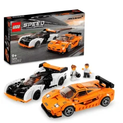 Set de juguetes de construcción LEGO Speed Champions 76918 McLaren Solus GT y McLaren F1 LM 581 pi