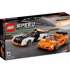 Set de juguetes de construcción LEGO Speed Champions 76918 McLaren Solus GT y McLaren F1 LM 581 pi