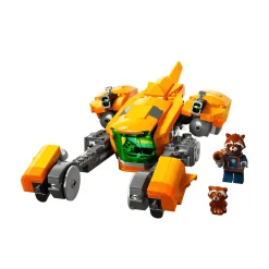 Set de juguetes de construcción LEGO Marvel 76254 Nave de Baby Rocket 330 piezas