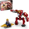 Set de juguetes de construcción LEGO Marvel 76263 Hulkbuster de Iron Man vs. Thanos 66 piezas