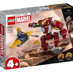 Set de juguetes de construcción LEGO Marvel 76263 Hulkbuster de Iron Man vs. Thanos 66 piezas