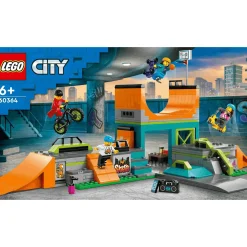 Set de juguetes de construcción LEGO City 60364 Parque de Patinaje Urbano 454 piezas
