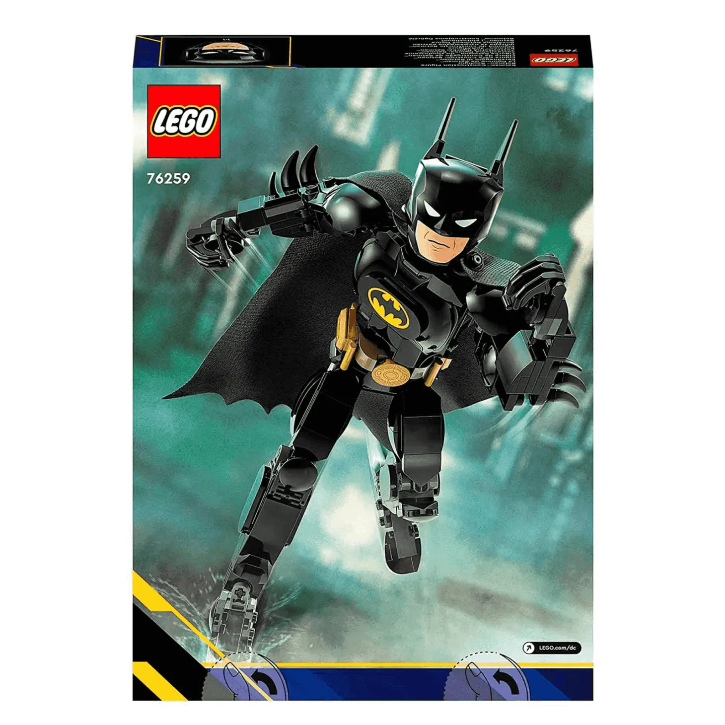 Set de juguetes de construcción LEGO DC 76259 Figura para Construir Batman 275 piezas