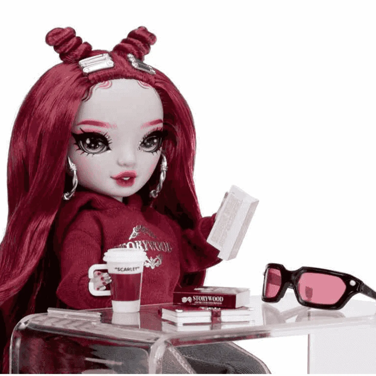 Shadow High Muñeca de moda Serie 3 - Scarlet Rose (Granate)