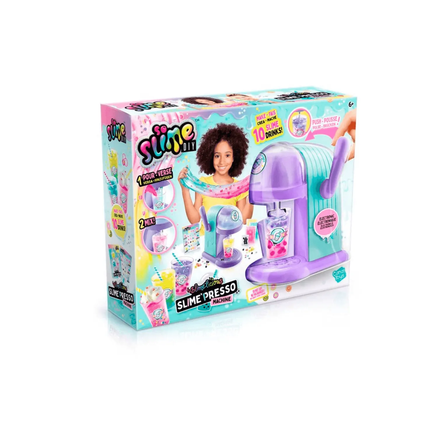 Slime Presso Machine crea tus propios refrescos