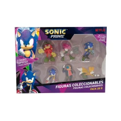Sonic Figura Pack De 8 Surtido