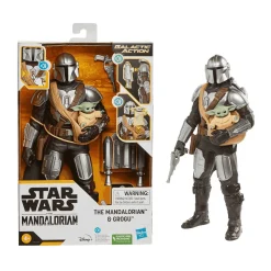 Star Wars Pack Galactic Action The Mandalorian y Grogu