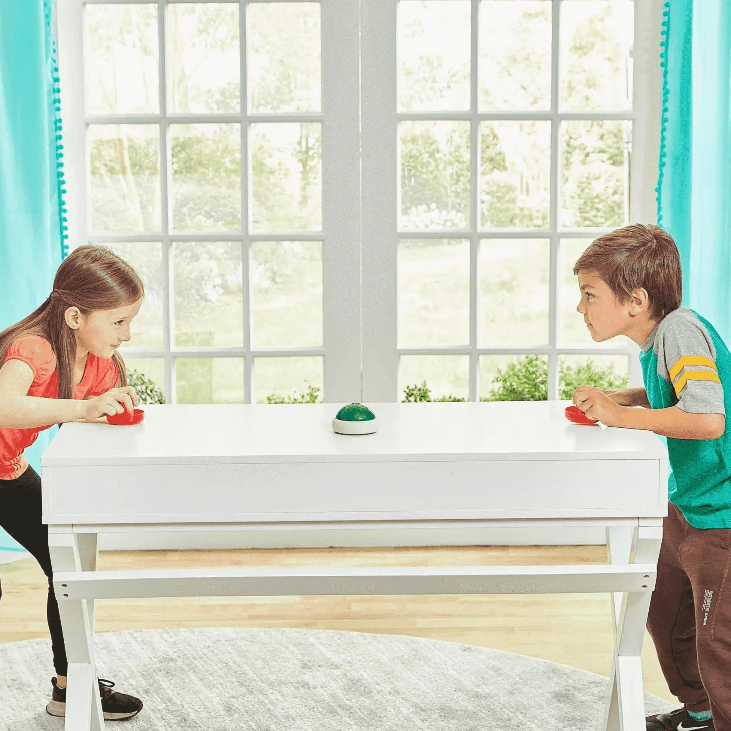 Super Mario Hover Shell Strike Air Hockey