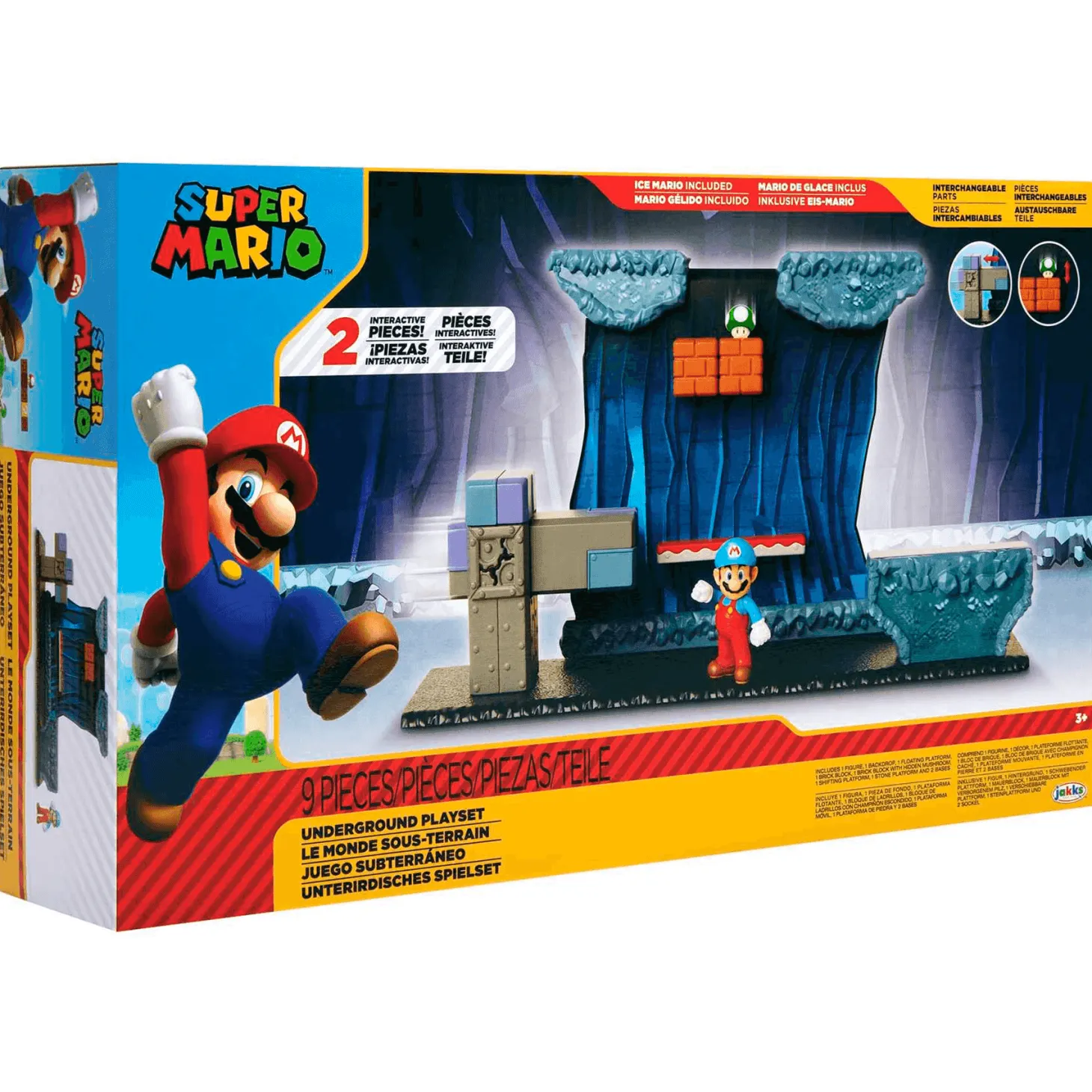 Super Mario Nintendo Playset Subterráneo