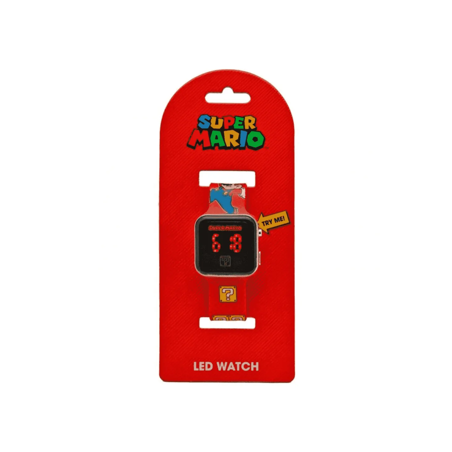 Super Mario Reloj Led