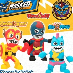 Super Masked Figura Acción Stretchy