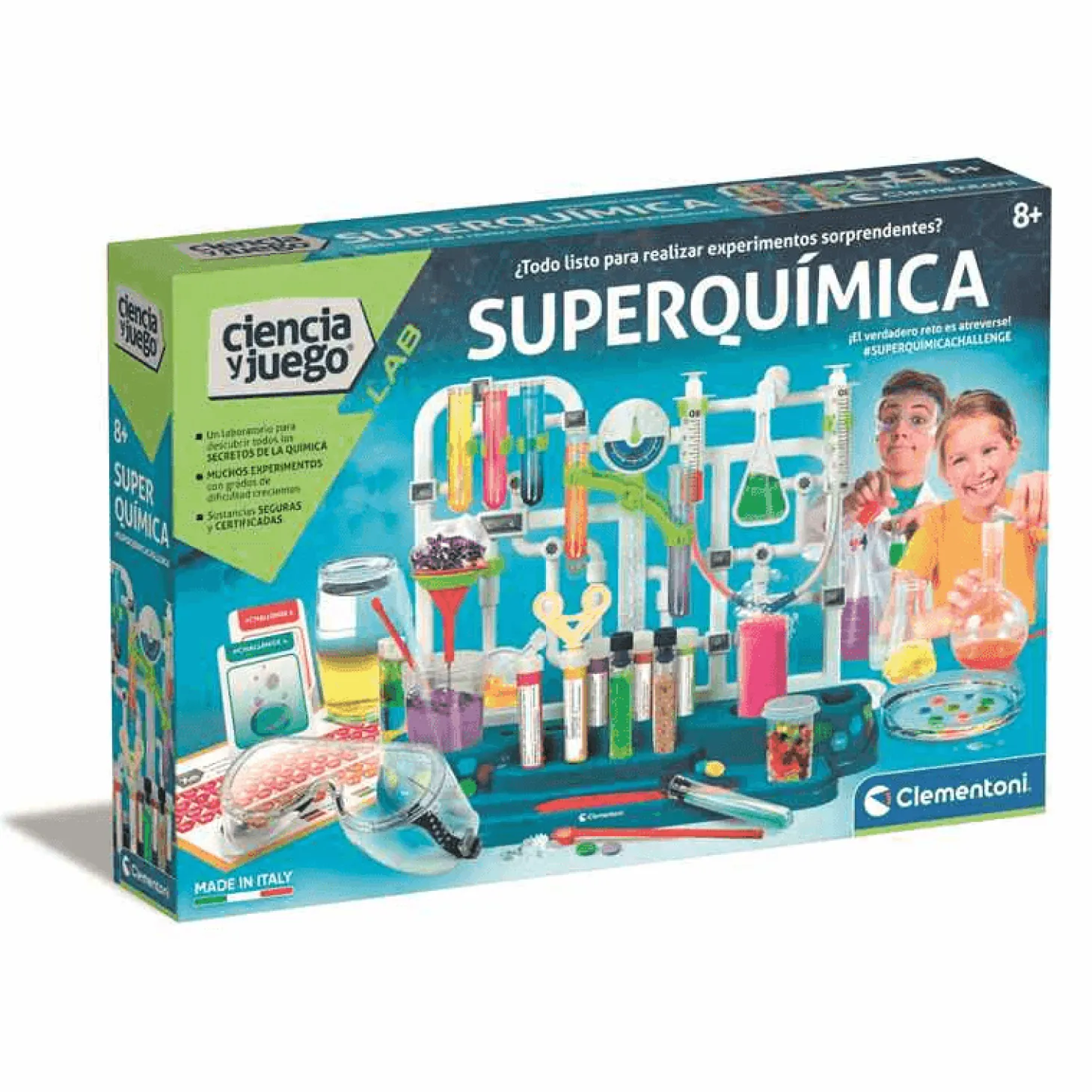Super Química Juego Científico Clementoni