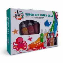 Super Set Water Gelz – Crea figuras 3D de gel mágico (Art Planet)