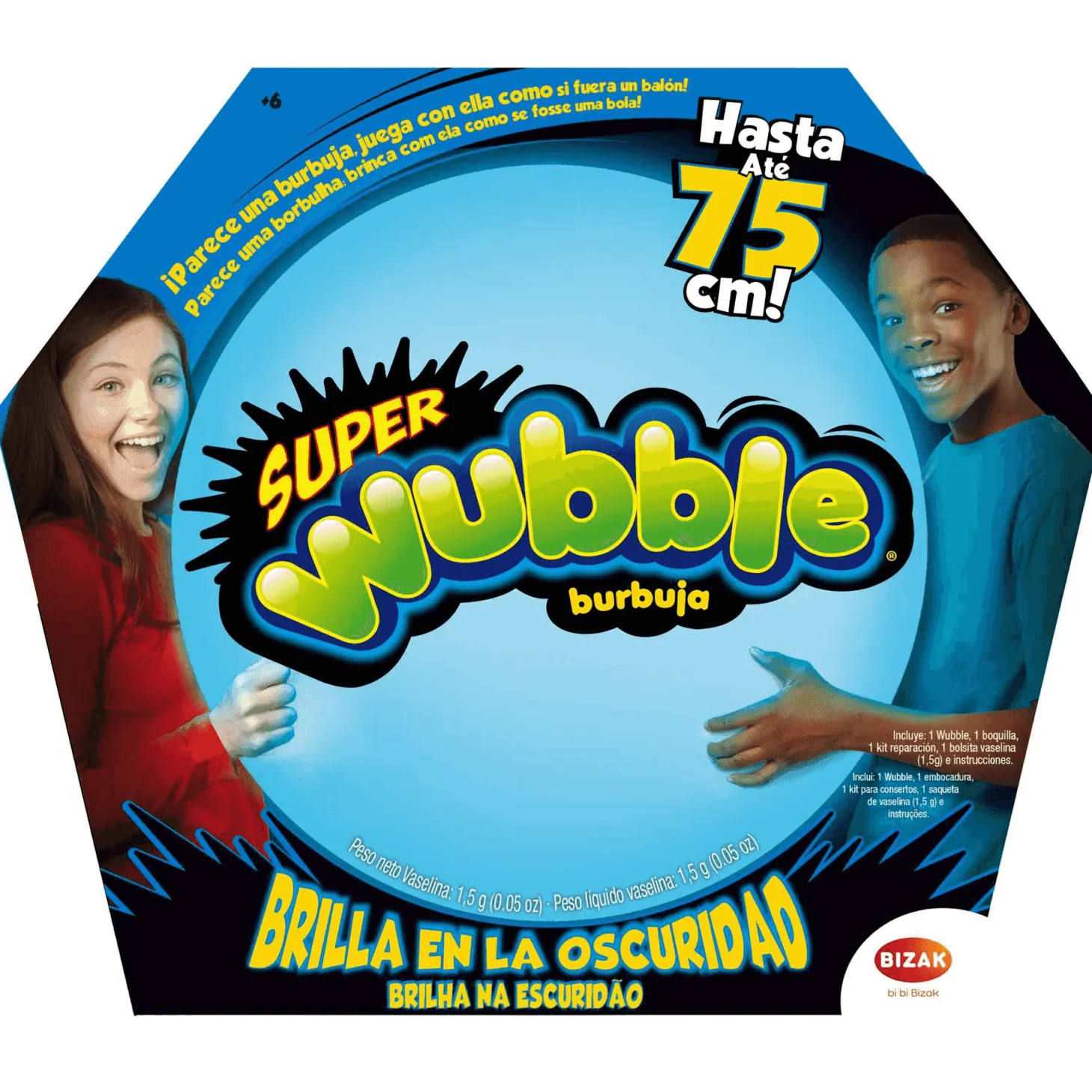 Super Wubble Brilla En Oscuridad