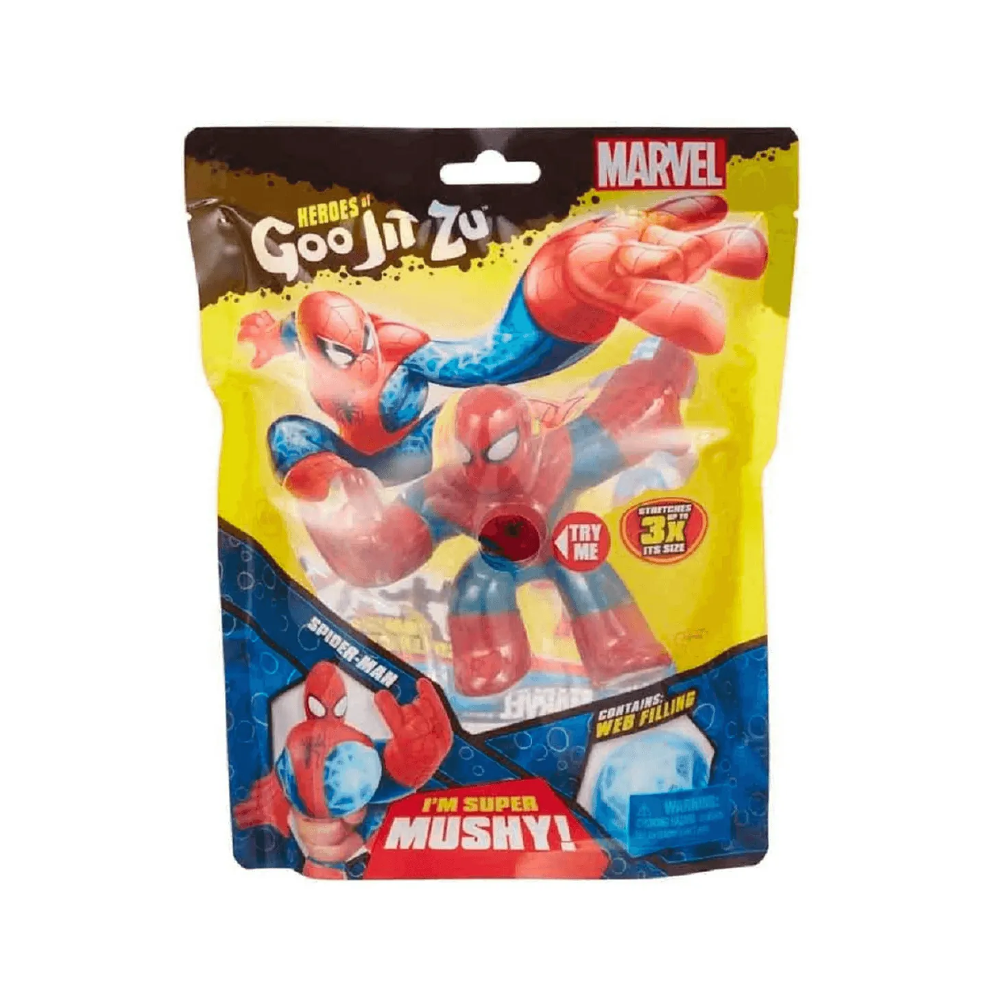 Superheroes Goo Jit Zu Figura Radioactive Spiderman