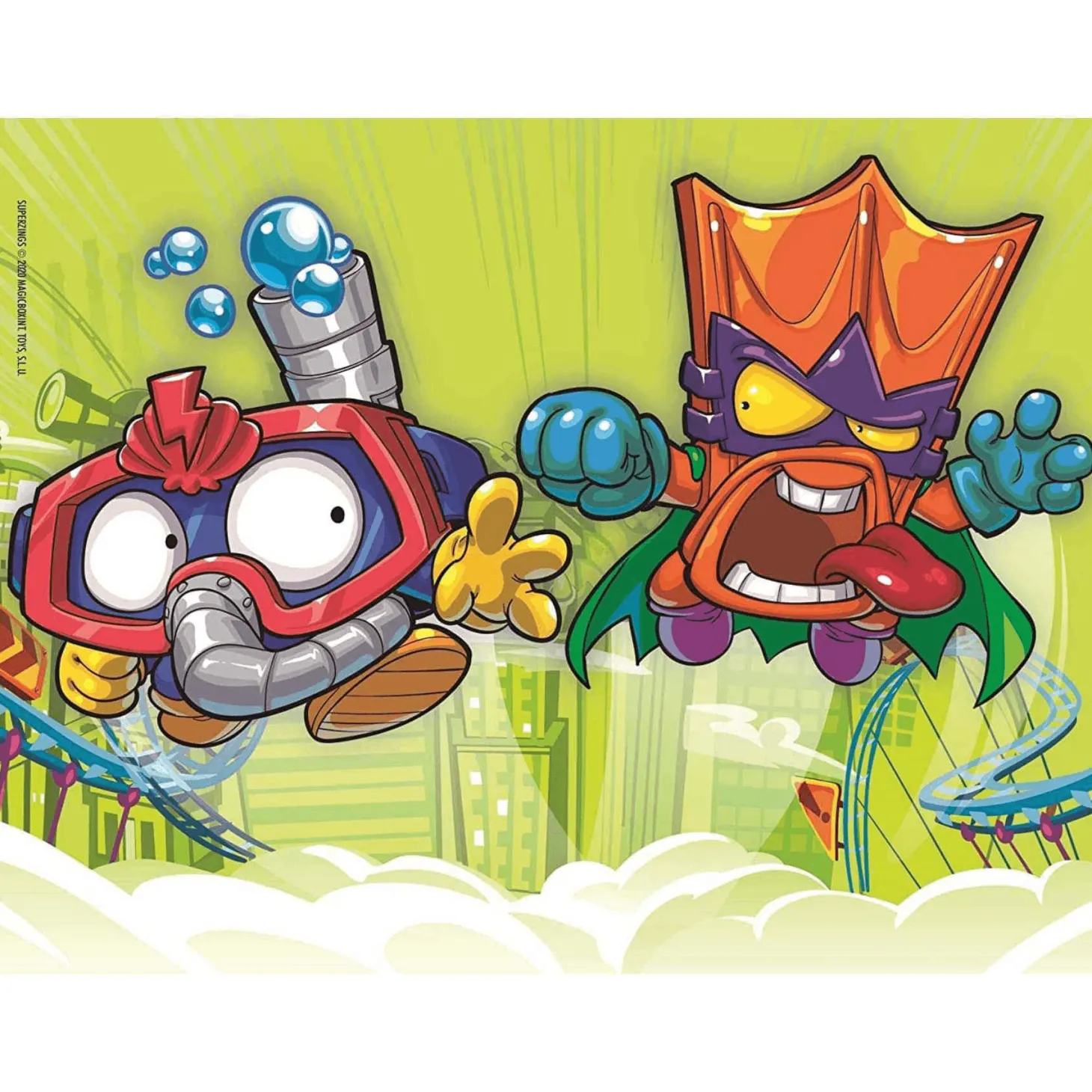 Superthings 4 Puzzles 12-16-20-24 Piezas