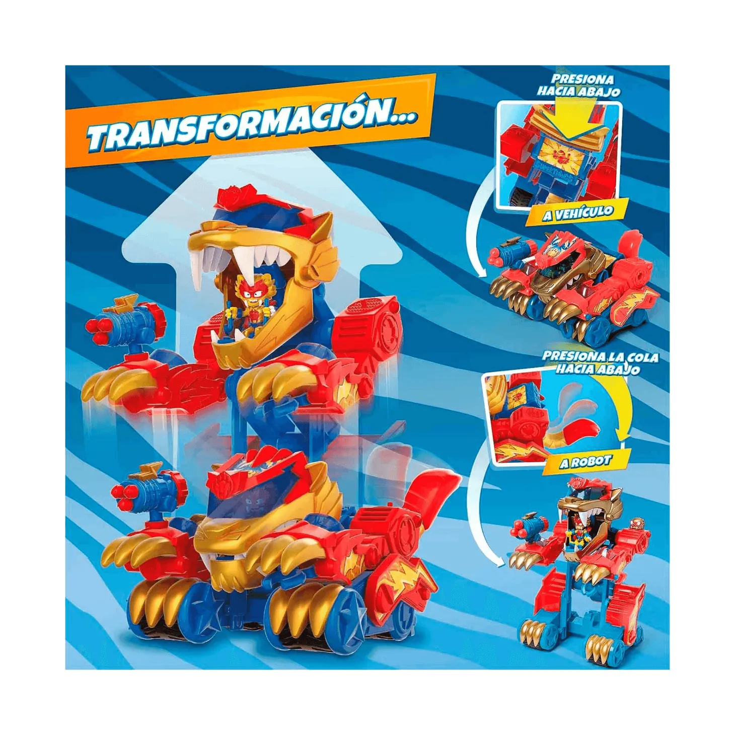 Superthings - Wild TigerBot - Robot Tigre Transformable