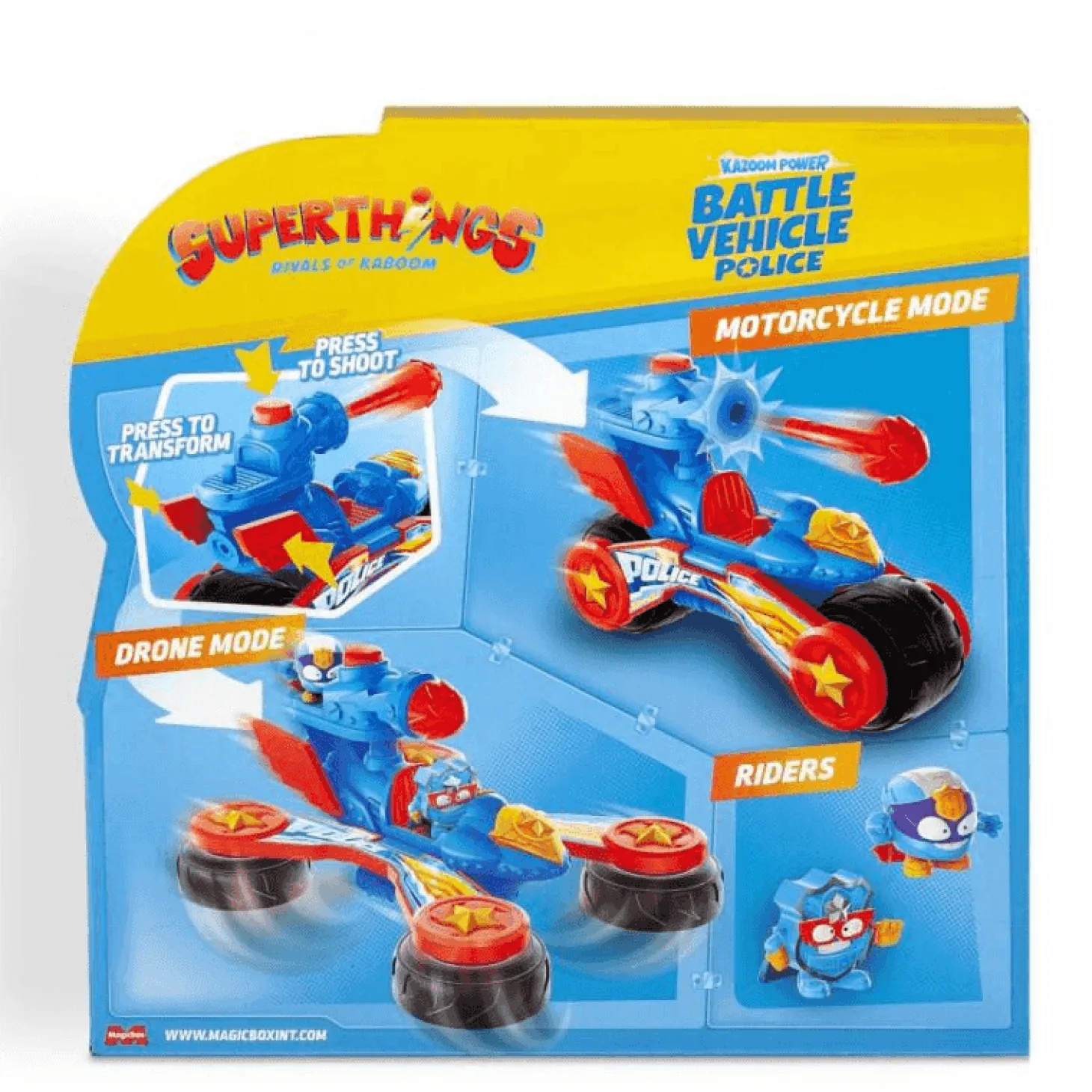 Superthings Kazoom Power – Battle Vehicle Police