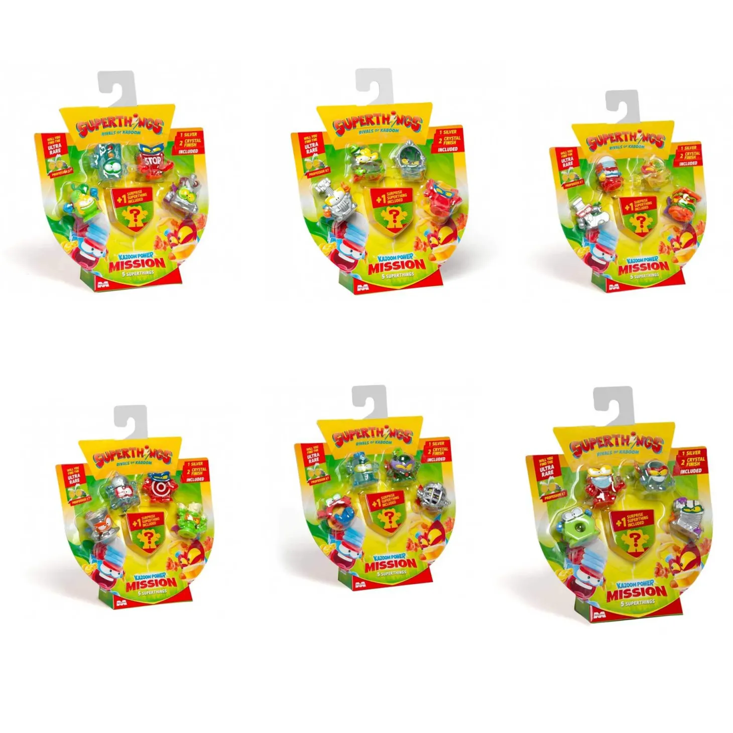 SuperThings Kazoom Power Mission Pack 5 Figuras