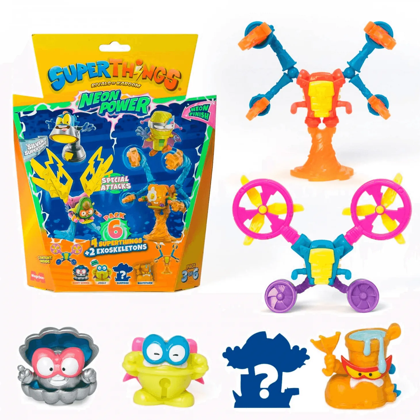 Superthings Neon Powerpack 6