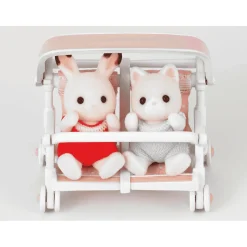 Sylvanian Families Carrito Doble De Bebes