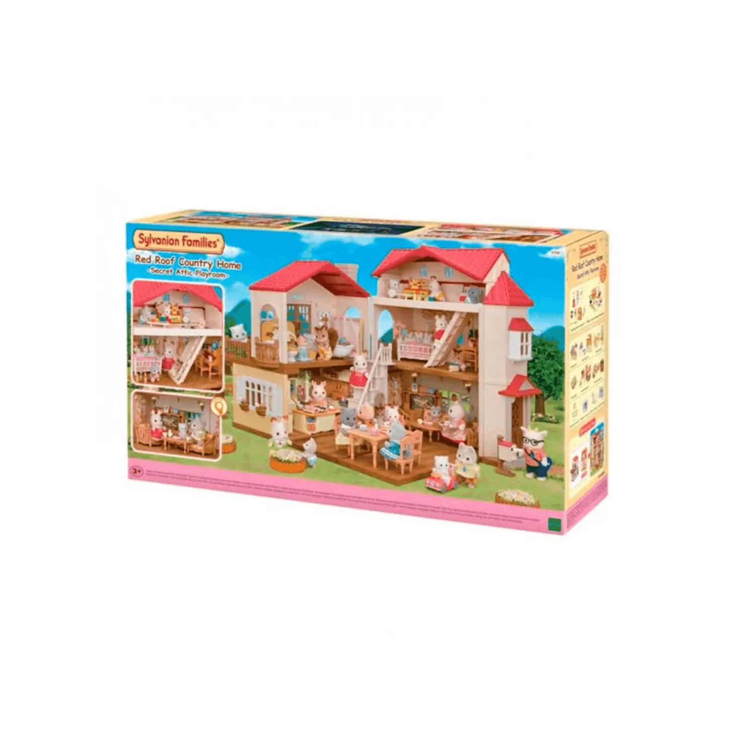 Sylvanian Families Casa Con Luces Ático Secreto