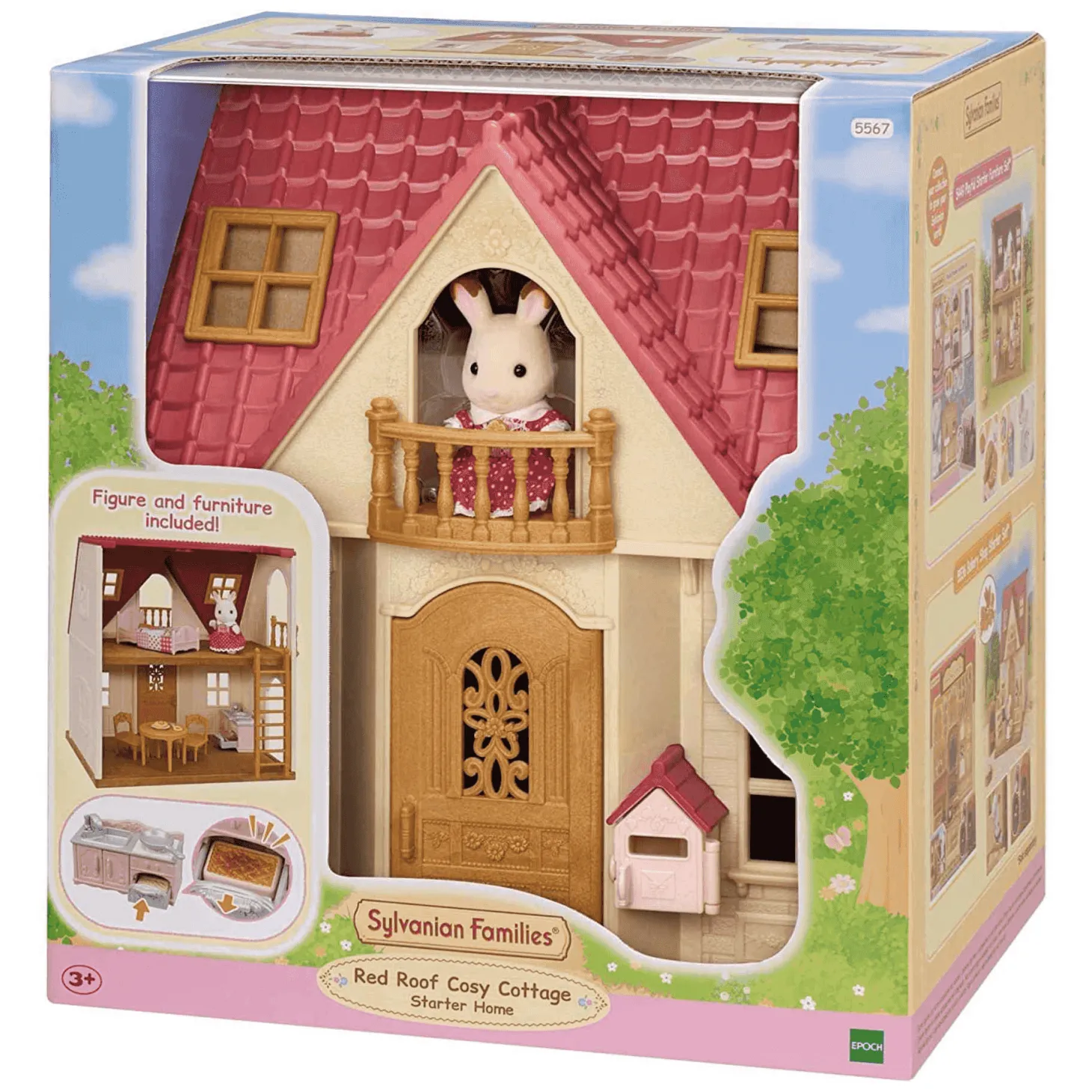 Sylvanian Families Casa de Campo con Tejado Rojo