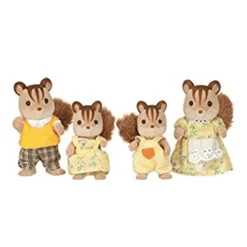Sylvanian Families Familia Ardilla de La Nuez