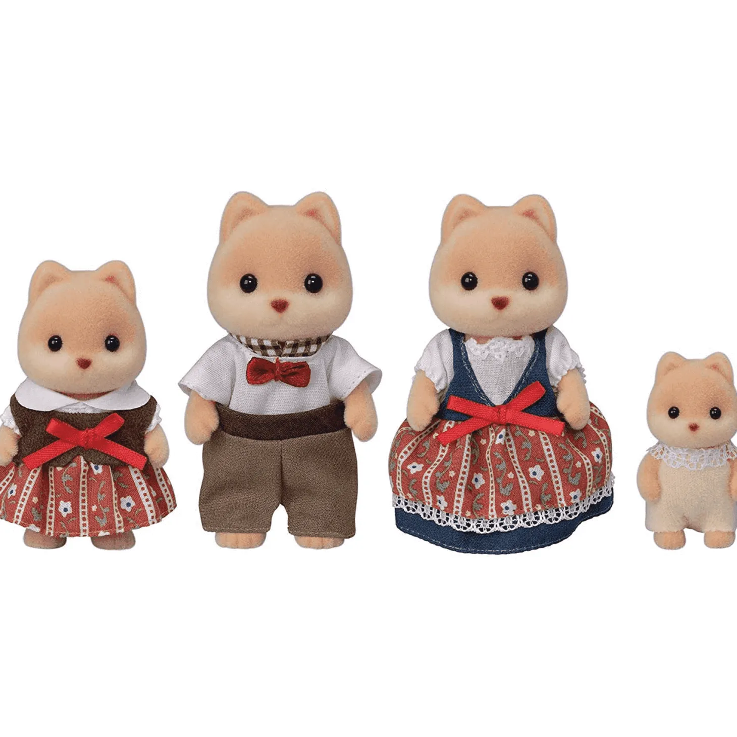 Sylvanian Families Familia Perro Caramelo