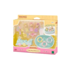 Sylvanian Families La Hora Del Baño De Los Trillizos