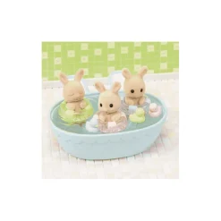 Sylvanian Families La Hora Del Baño De Los Trillizos