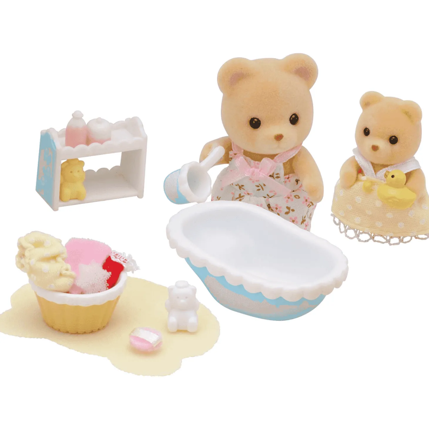 Sylvanian Families La Hora del Baño