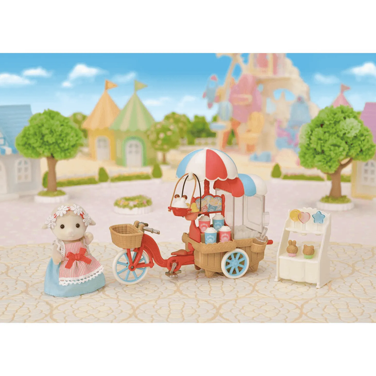 Sylvanian Families Puesto de Palomitas de Barbara Oveja