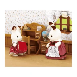 Sylvanian Families Set de Escritorio Freya Conejo Chocolate
