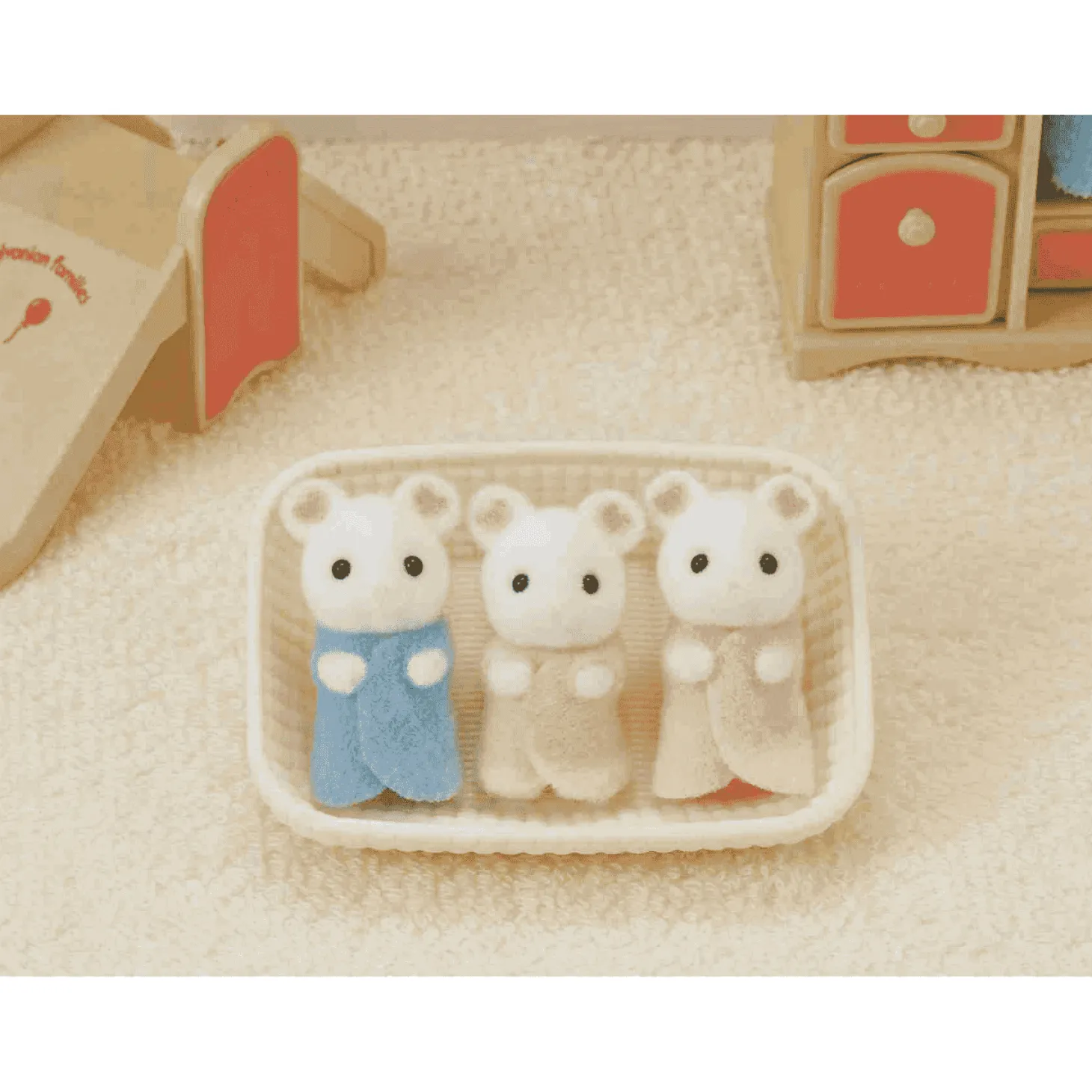 Sylvanian Families Trillizos Ratón Marshmallow