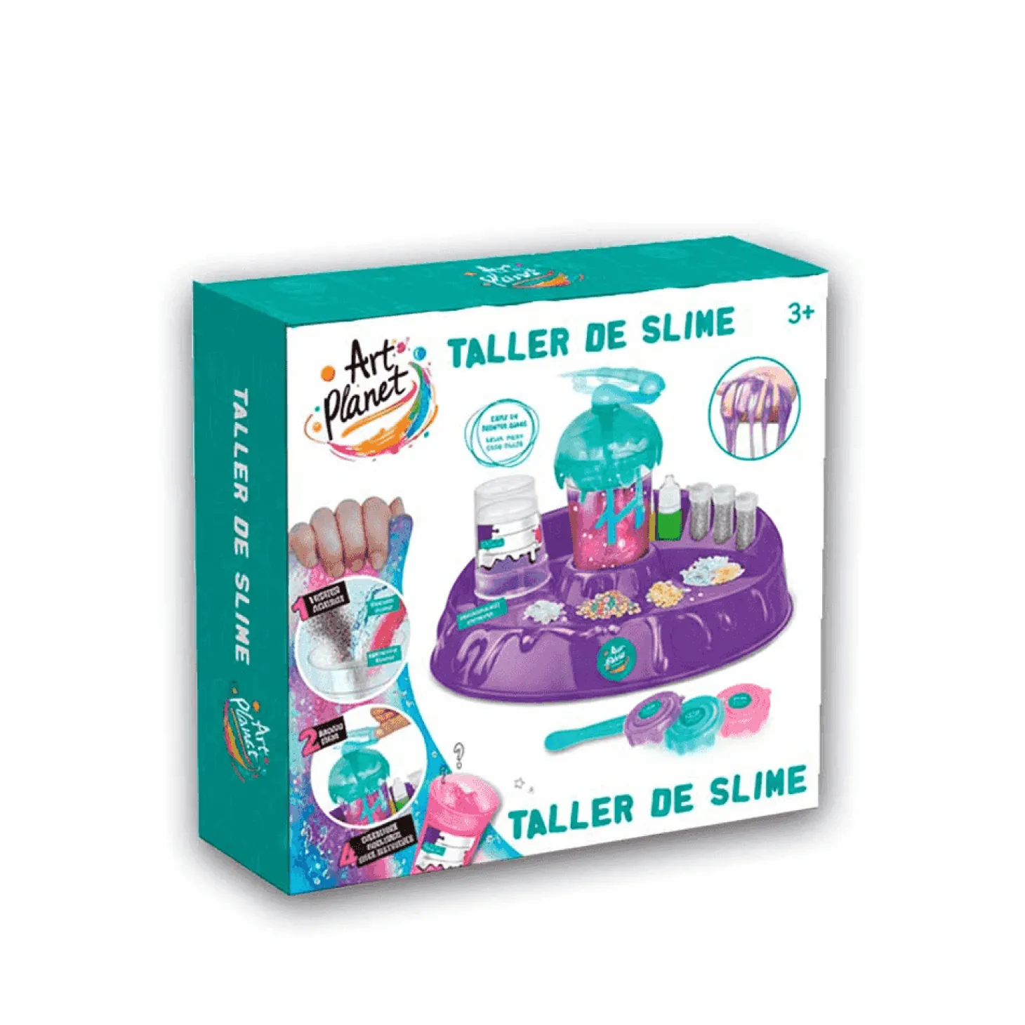 Taller de Slime — Art Planet (3 años) | Kit para hacer slime