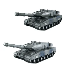 Tanque Leopard con luces, sonidos y movimiento por inercia (Motor Planet)