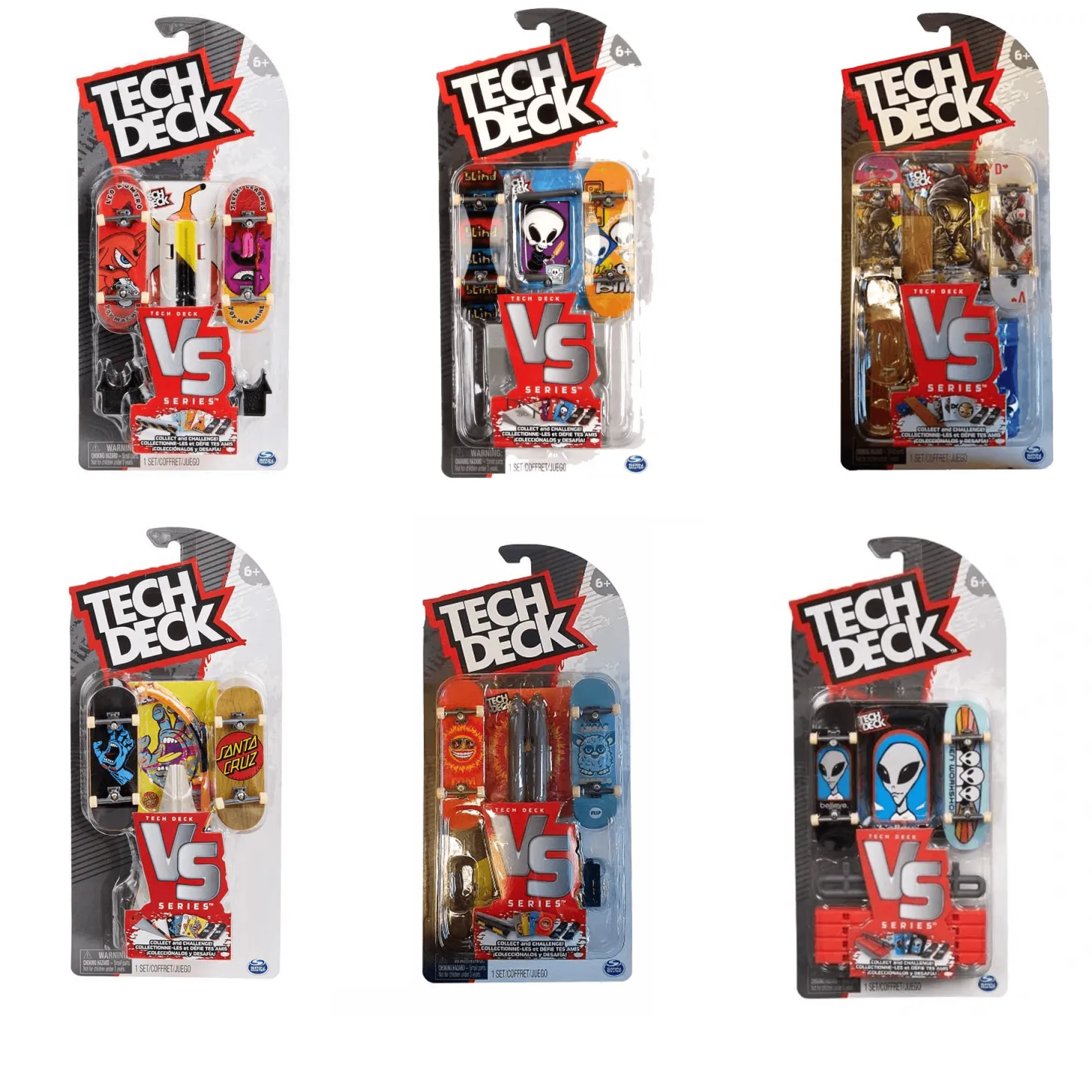 Tech Deck Pack 2 Con Accesorio Surtido