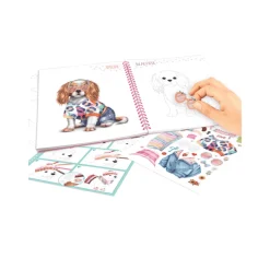 TOP Model Create Your Doggy Colouring Book