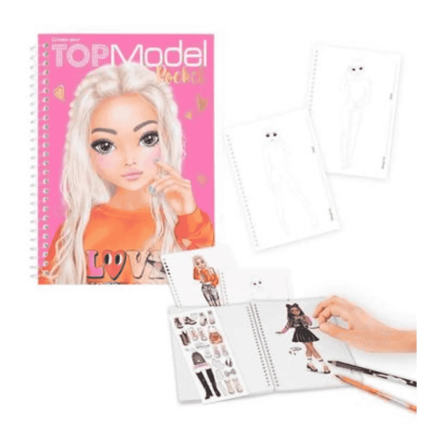 TOP Model Cuaderno para Colorear