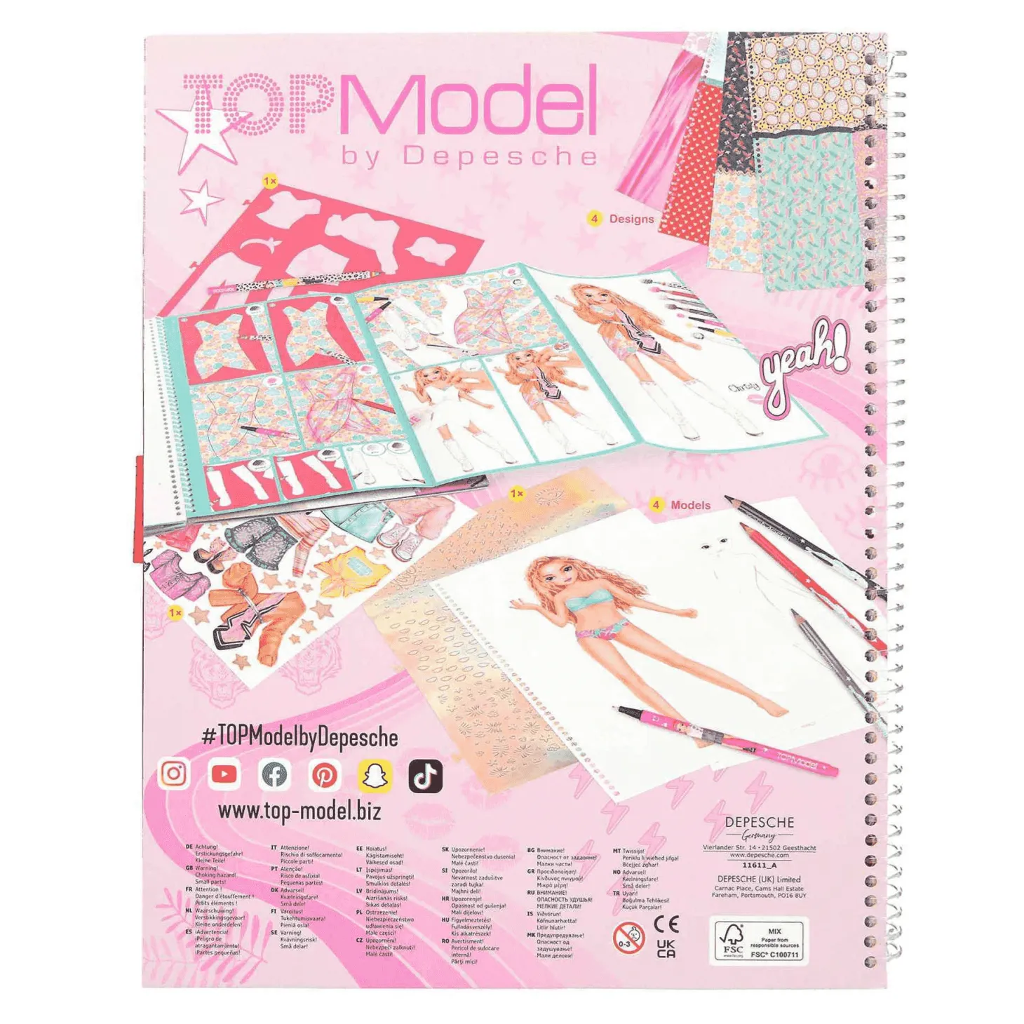 TOP Model Libro para Colorear Especial