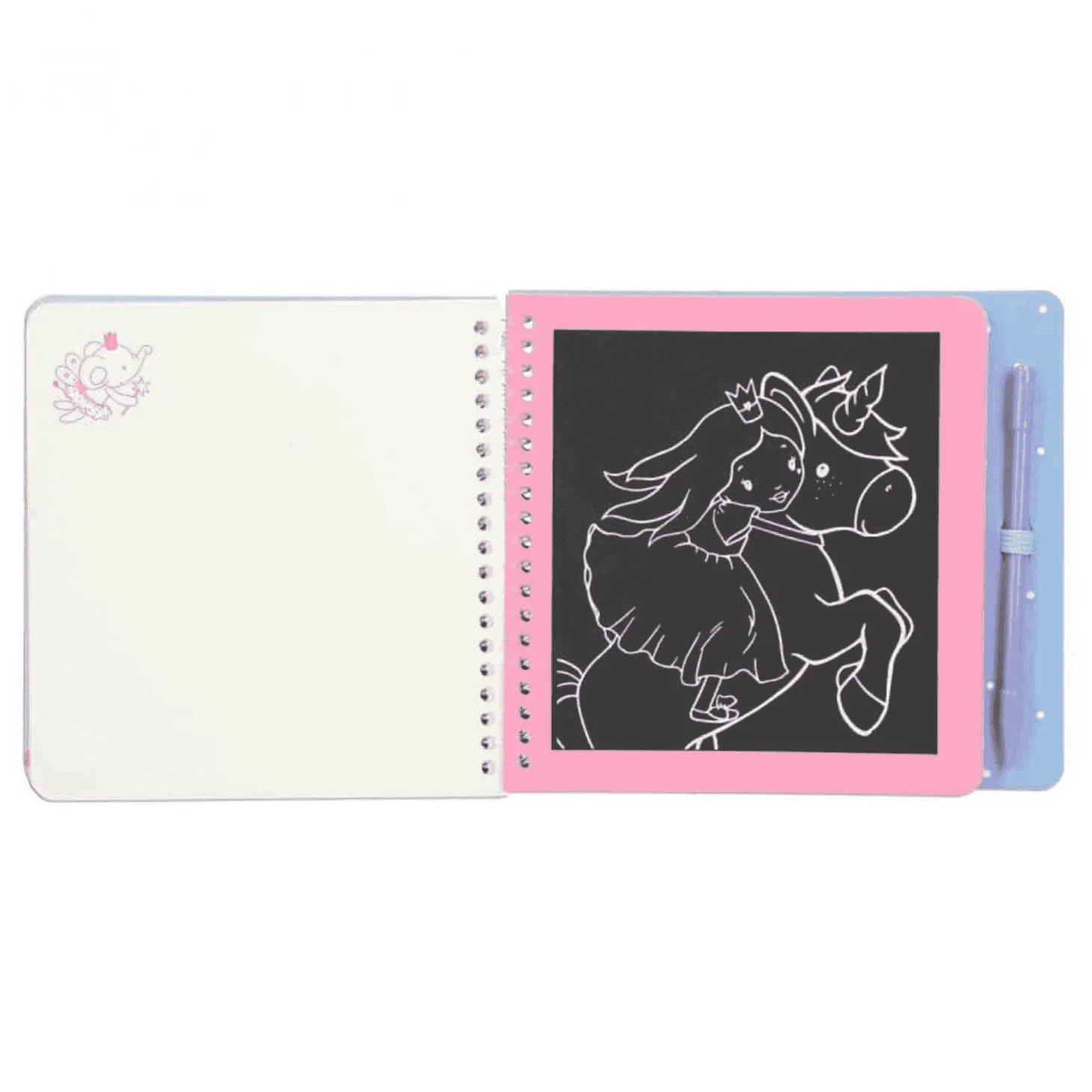 TOP Model Libro Princess Mimi Mini Magic Scratch Book