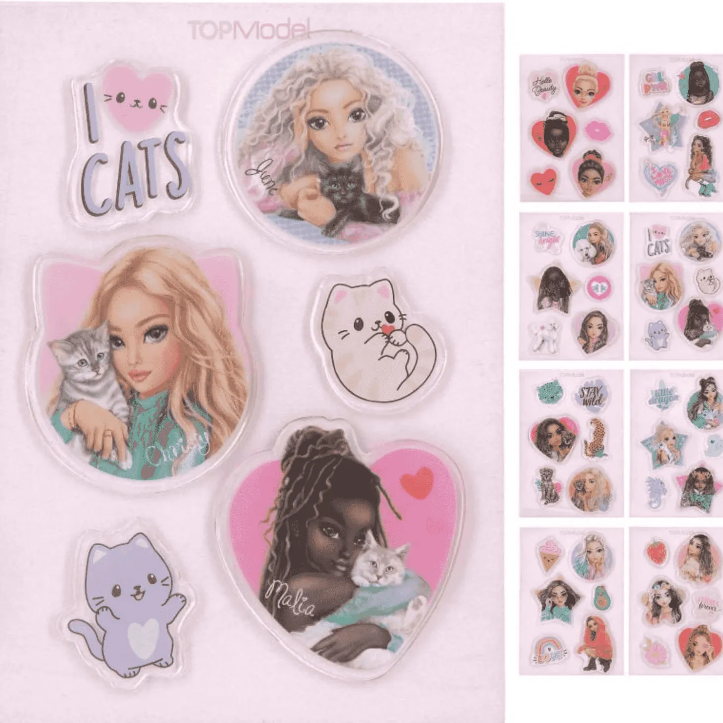 TOP Model Pegatinas de Gel